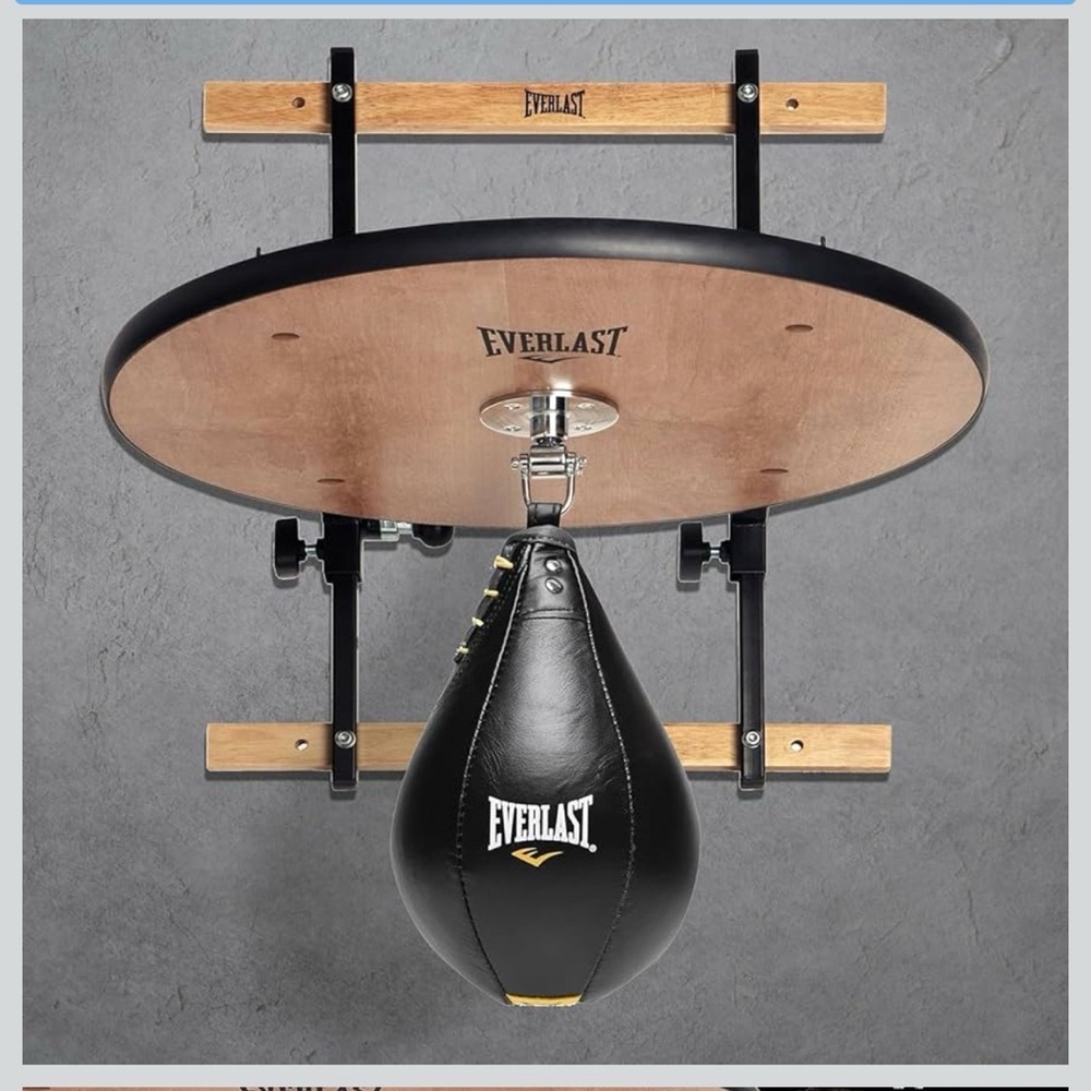 Everlast Black Powerlock Speedbag NWT - Picture 2 of 6